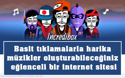 Basit tıklamalarla müzik oluşturabileceğiniz eğlenceli Incredibox sitesi