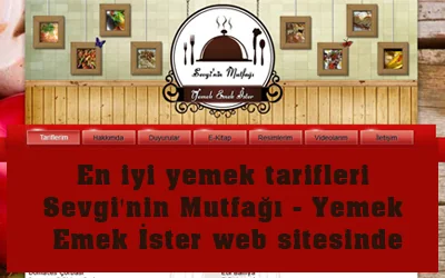 En iyi yemek tarifleri Sevgi’nin Mutfağı - Yemek Emek İster web sitesi