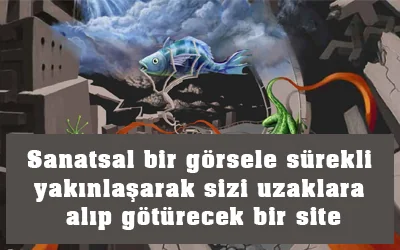Sürekli yakınlaşan sanatsal görsel deneyimi Zoomquilt